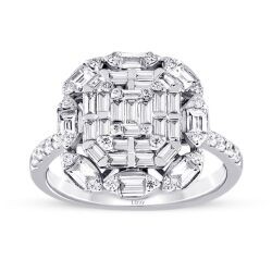 1,17 Karat Diamant Baguette Ring