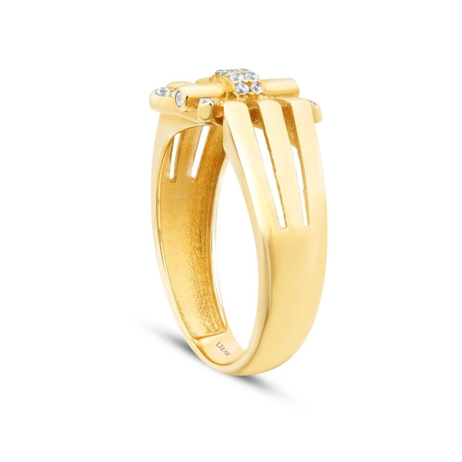 Gold Bow Ring