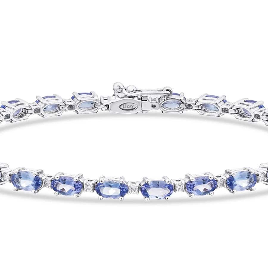 6.73 ct. Diamant Tansanit Armband