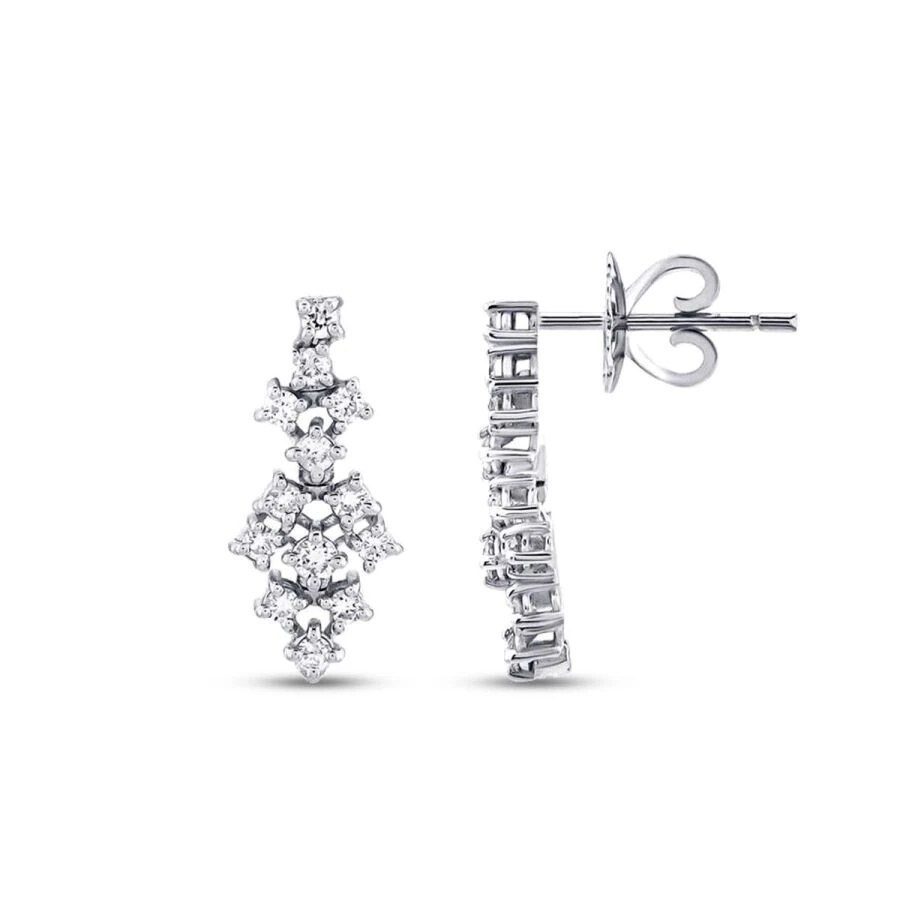 0.51 Carat Diamond Trend Earrings