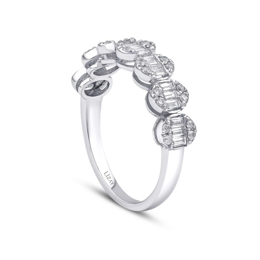 0.48 ct. Diamant Baguette Ring