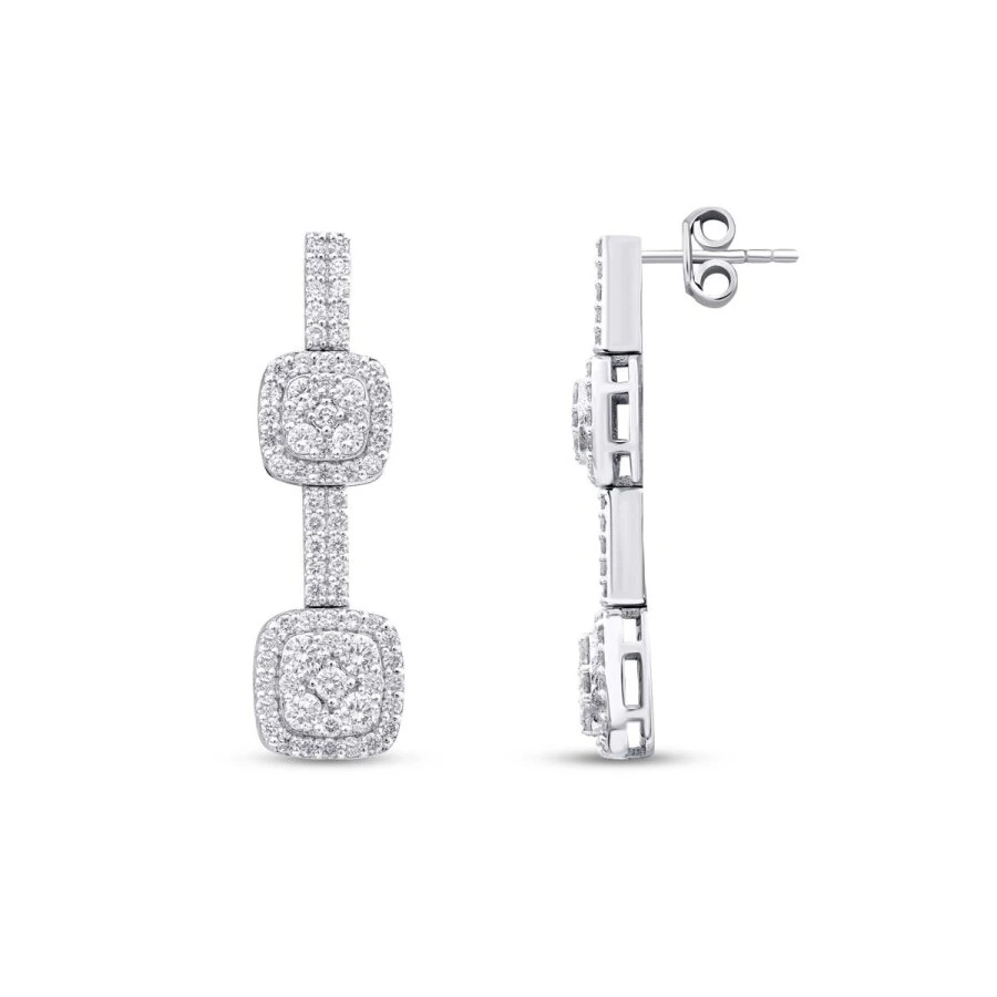 1.21 Carat Diamond Trend Earrings