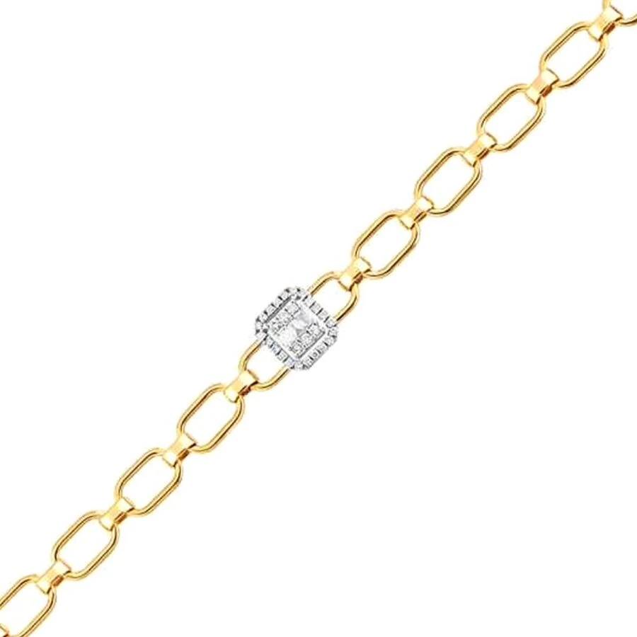 0.26 Carat Diamond Baguette Bracelet