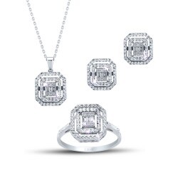 0.28 Carat Diamond Baguette Mini Set