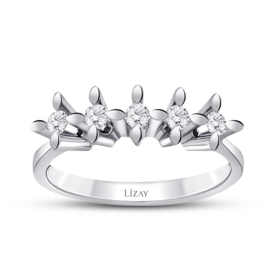 0.94 Carat Diamond Five-Stone Ring