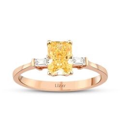 3.51 Carat Diamond Fancy Ring