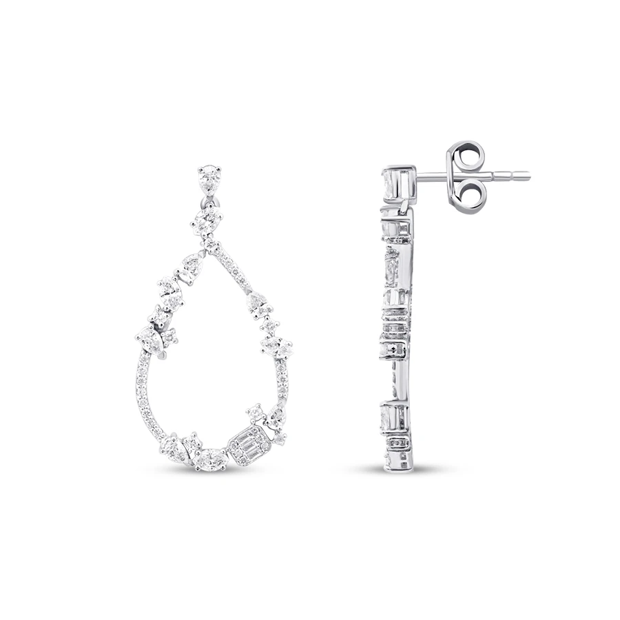 1.07 Carat Diamond Trend Earrings