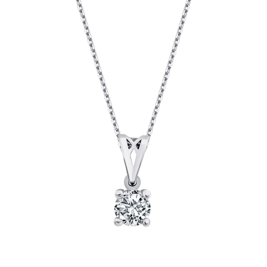 0.20 Carat Diamond Solitaire Necklace