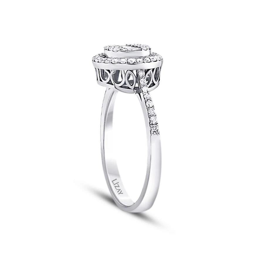 0.34 Carat Diamond Baguette Ring