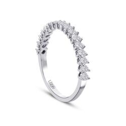 0.55 Carat Diamond Half-Eternity Ring