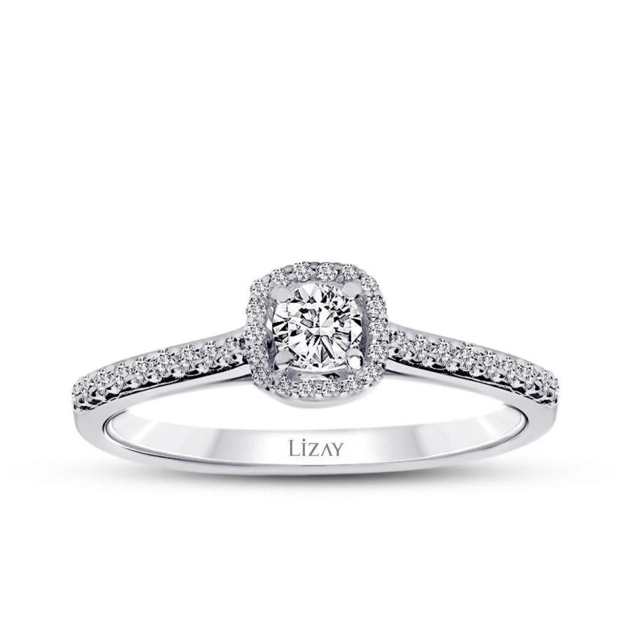 0.51 Carat Diamond Round Solitaire Engagement Ring
