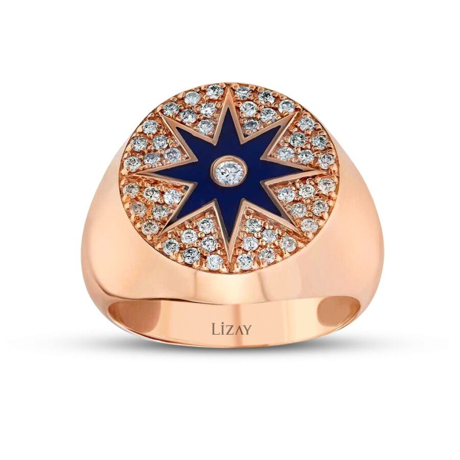 0.40 Carat Diamond Star Ring