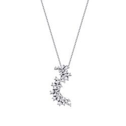 0,66 Karat Diamant Trend Halskette