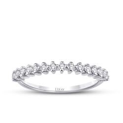 0.46 Carat Diamond Half-Eternity Ring