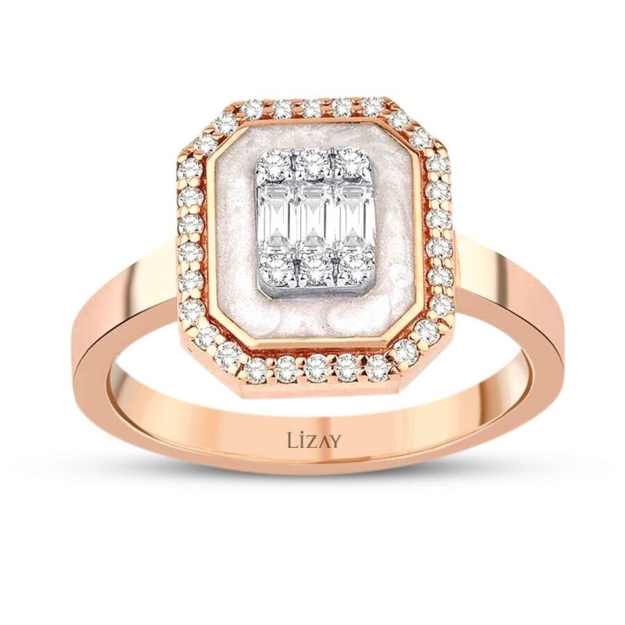 0.30 Carat Diamond Baguette Ring