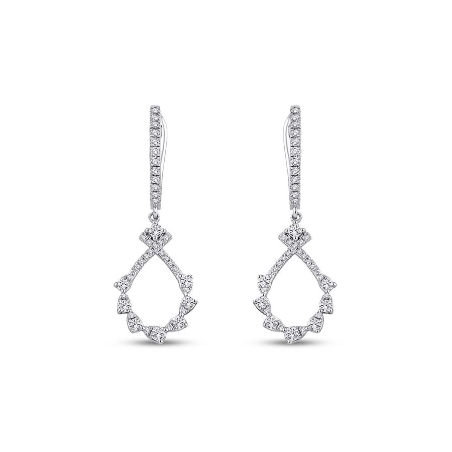 0.58 Carat Diamond Trend Earrings