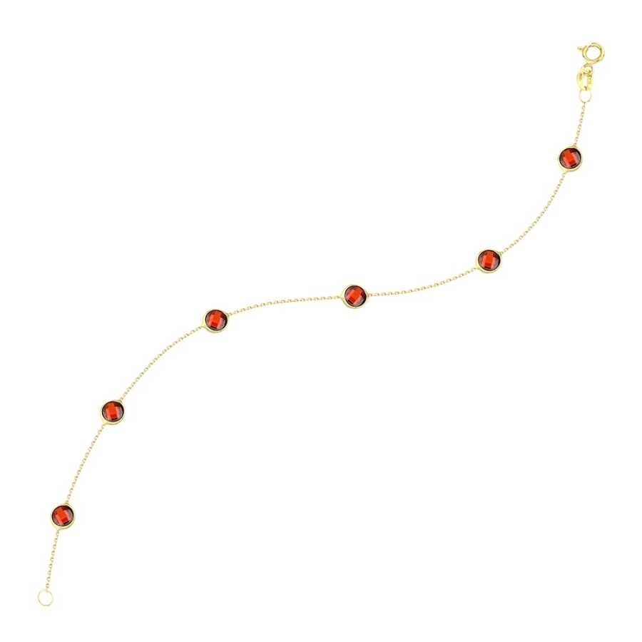 Gold Red DoricBracelet