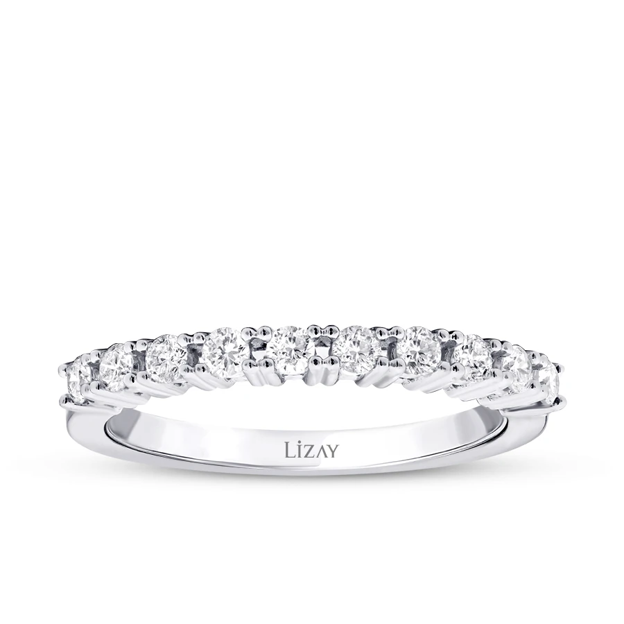 0.34 Carat Diamond Half-Eternity Ring