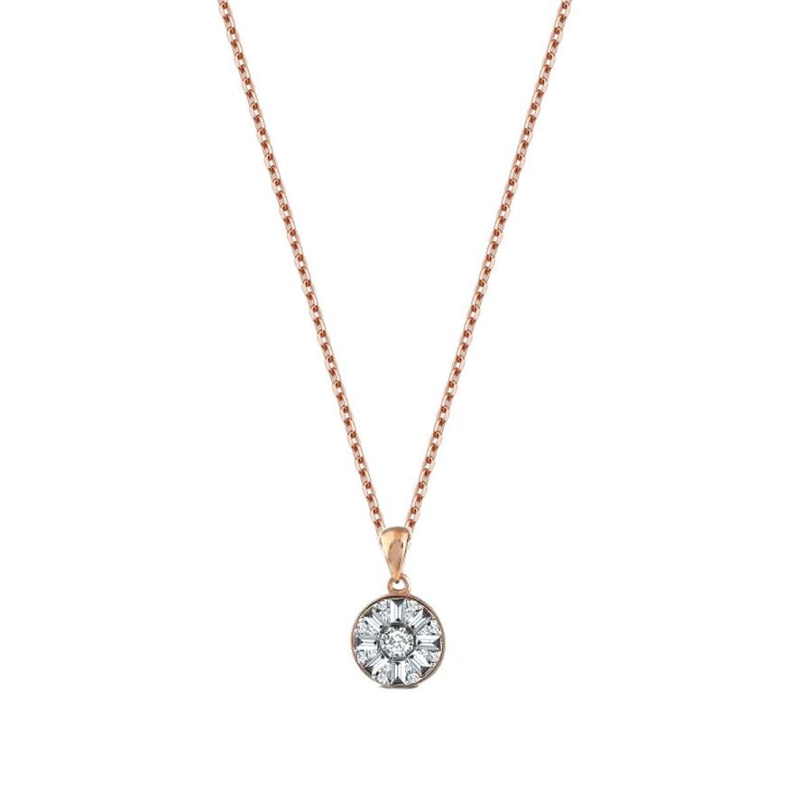 0.41 Carat Diamond Trend Necklace