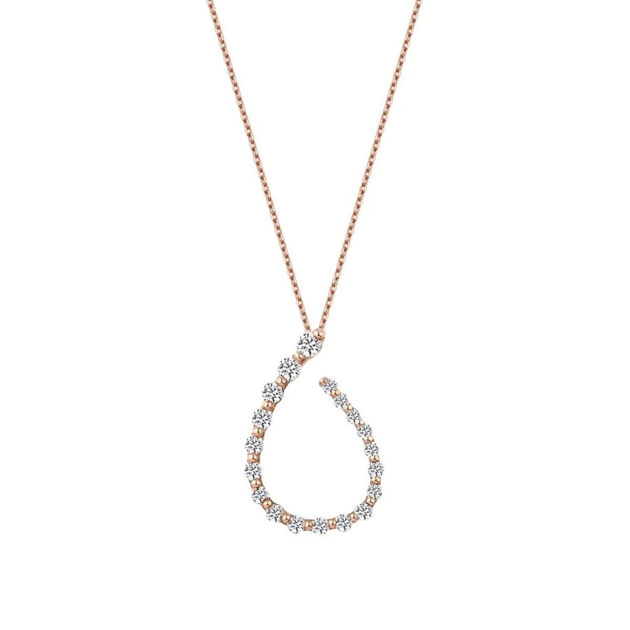 0.28 Carat Diamond Trend Necklace