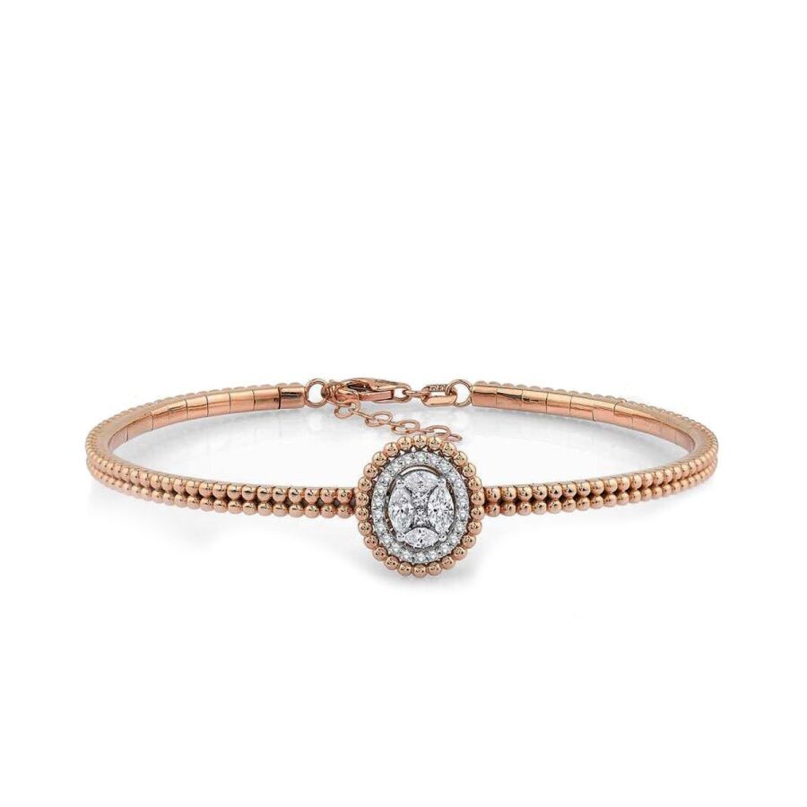 0.61 Carat Diamond Trend Bangle