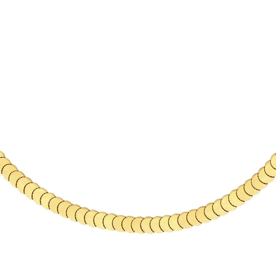 Gold Patterned Necklace