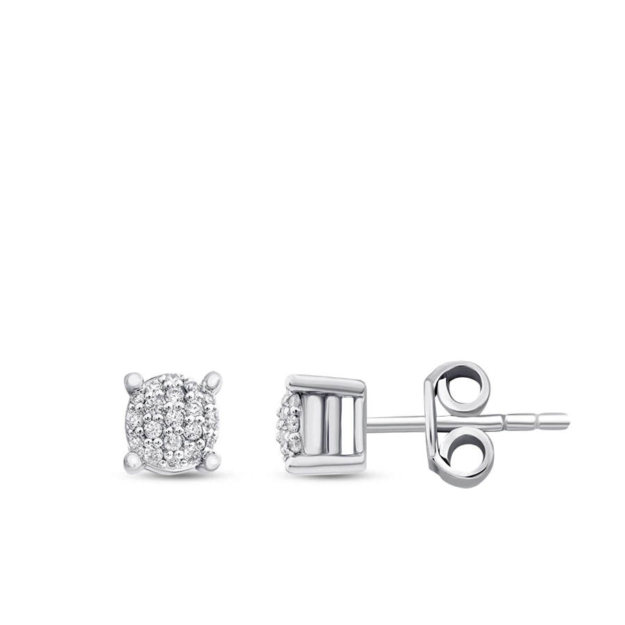 0.12 Carat Diamond Trend Earrings
