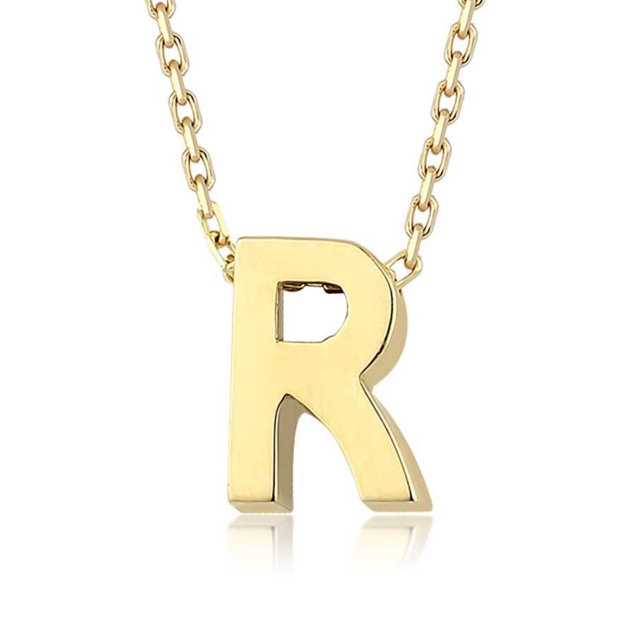 Gold Letter Necklace