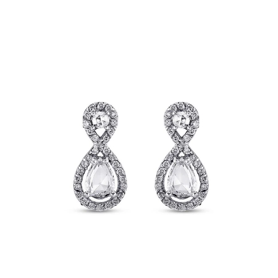 0.46 Carat Diamond Earrings