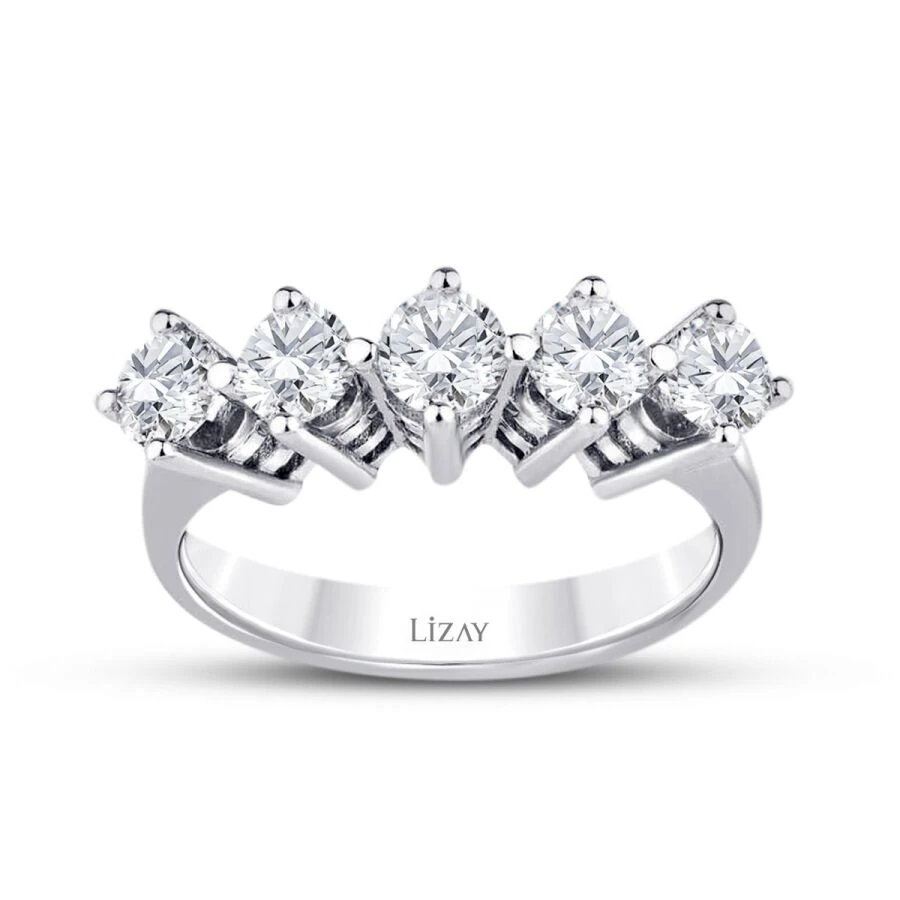 1.16 Carat Diamond Five-Stone Ring