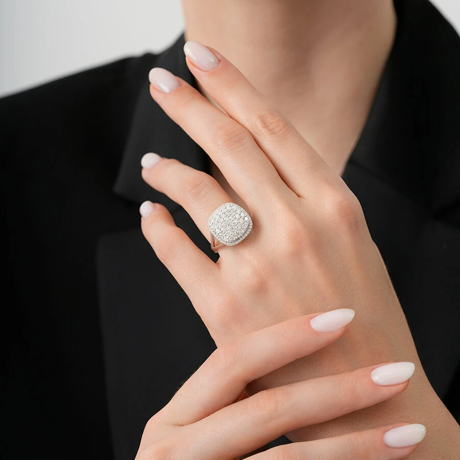 1.43 Carat Diamond Trend Ring