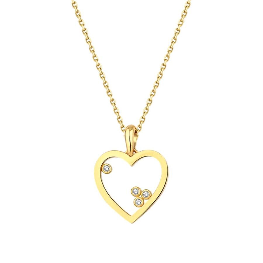 Gold Heart Necklace