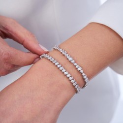 3.14 Carat Diamond Aurora Bracelet