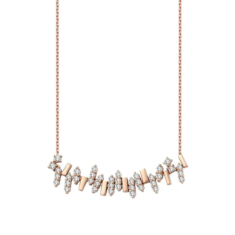 0.82 Carat Diamond Trend Necklace