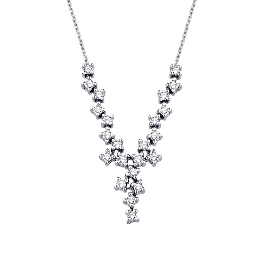 0.42 Carat Diamond Trend Necklace