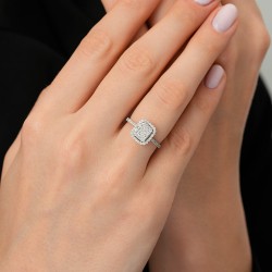 0.41 Carat Diamond Trend Ring