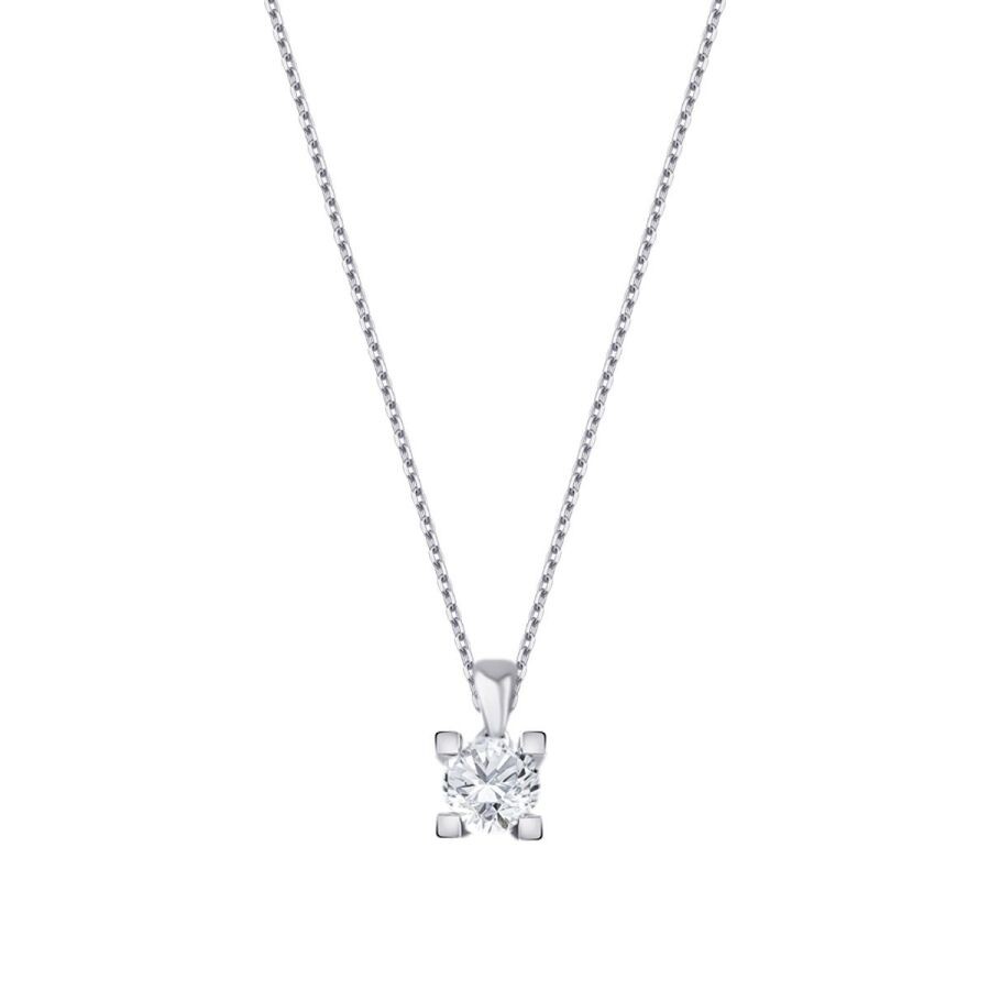 0.20 Carat Diamond Solitaire Necklace