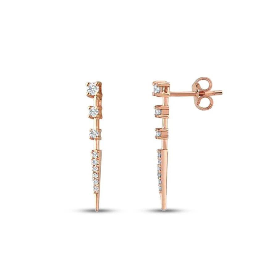 0.31 Carat Diamond Trend Earrings