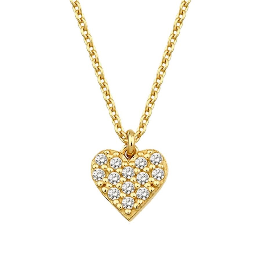 Gold Heart Necklace