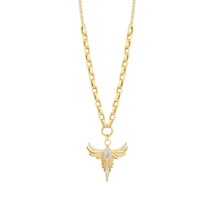Gold Phoenix Necklace