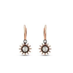 0.23 Carat Diamond Solitaire Earrings