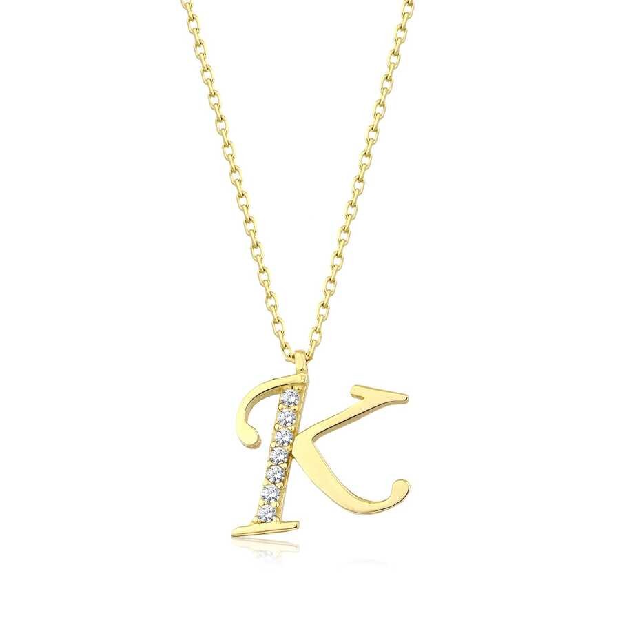 Gold Letter Necklace