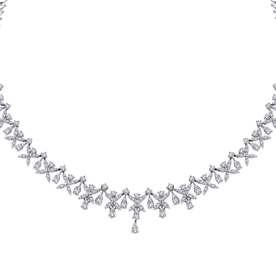 6.62 Carat Diamond Necklace