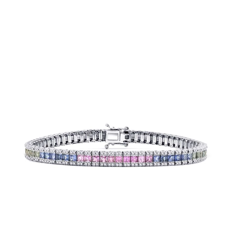 7.10 Carat Diamond Color Trend Bracelet