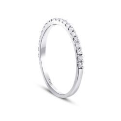 0,13 Karat Diamant Halb-Ewigkeitsring
