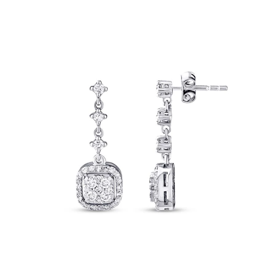 0.55 Carat Diamond Trend Earrings