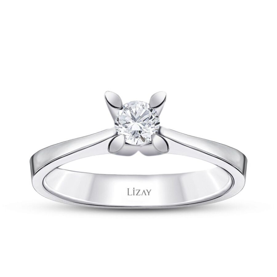 0.20 Carat Diamond Round Solitaire Engagement Ring