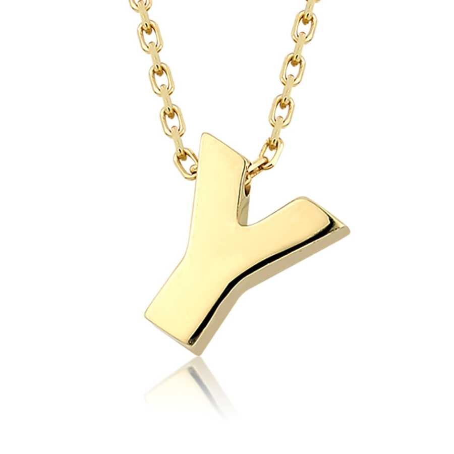 Gold Letter Necklace