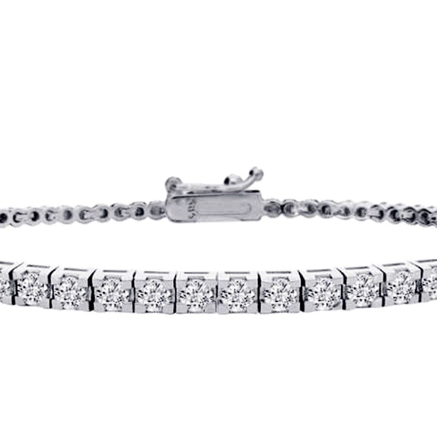 2.11 Carat Diamond Tennis Bracelet