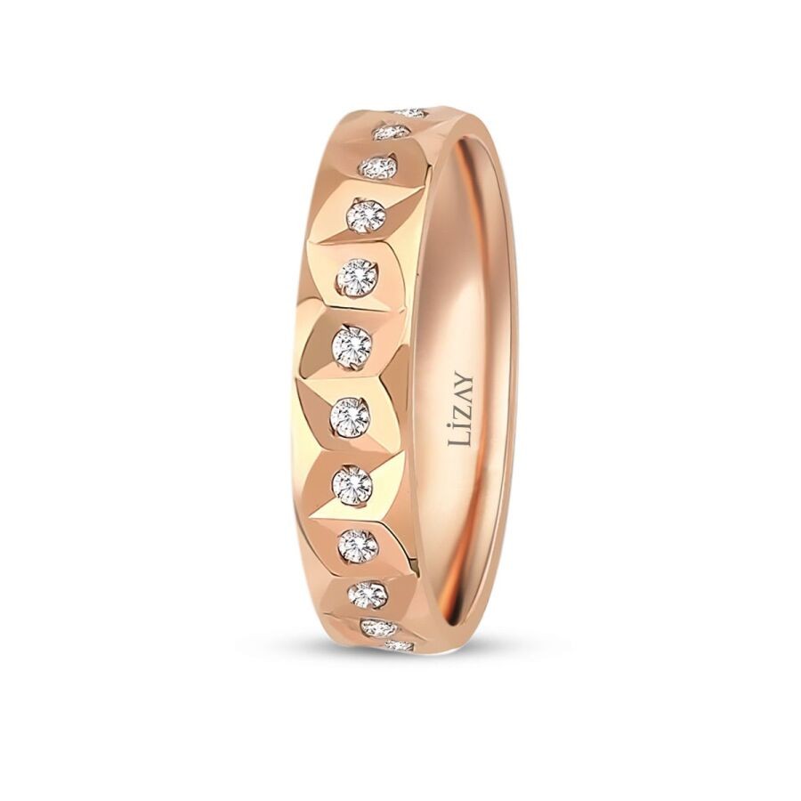 Rose Gold Wedding Band